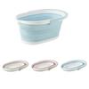 Portable Folding Water Bucket High Temperature Resistance Collapsible Wash Basin  Fishing