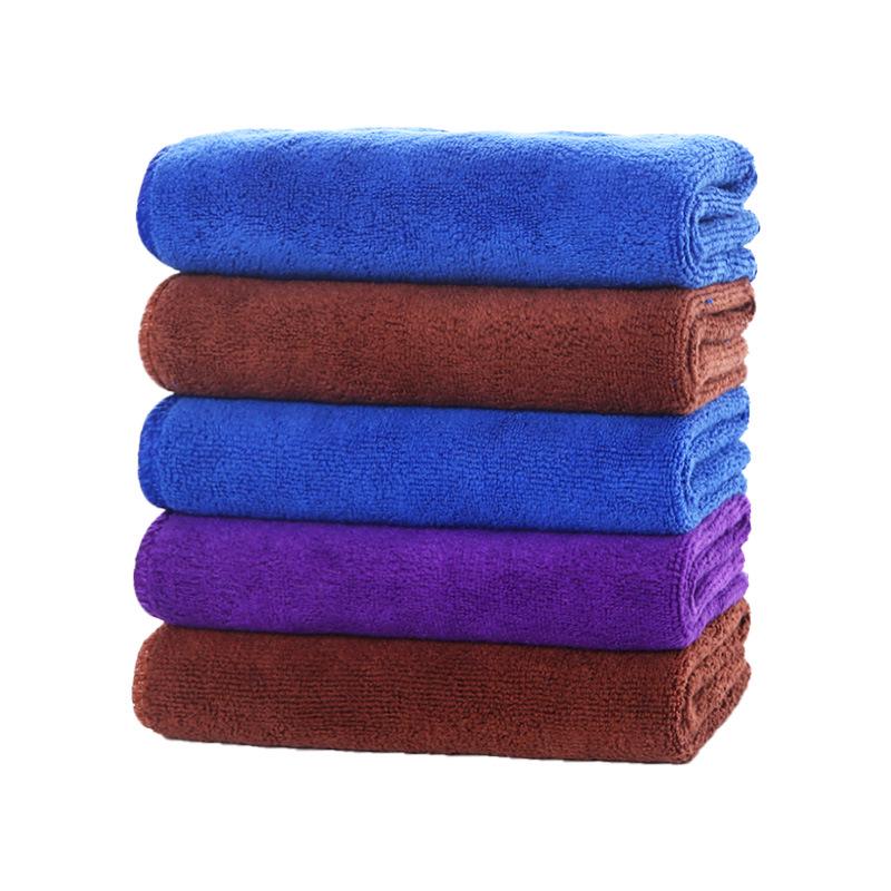 Water Absorbent Microfiber Car Cleaning Towel: Multifunctional, Thickened, Square Cloth for Car Drying.