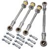 Kit de Extensão de Barra Estabilizadora HD Dianteira + Traseira 4x para Nissan Patrol GU Y61 com Elevação de 2-8 polegadas