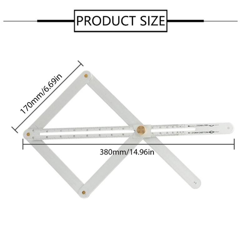 Lightweight Digital Angles Finder Protractor Tool Suitable for Woodworking & Carpentry Tile Cutting and Construction Use