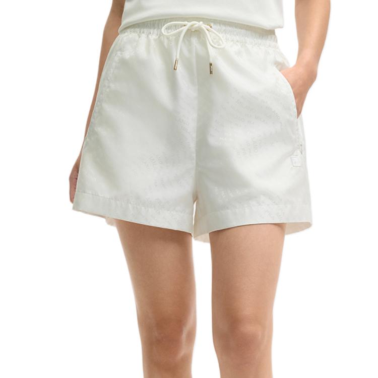 Fila Milano Series Simple Fashion Classic Versatile Casual Shorts Women Shorts White F11W525805F-WT
