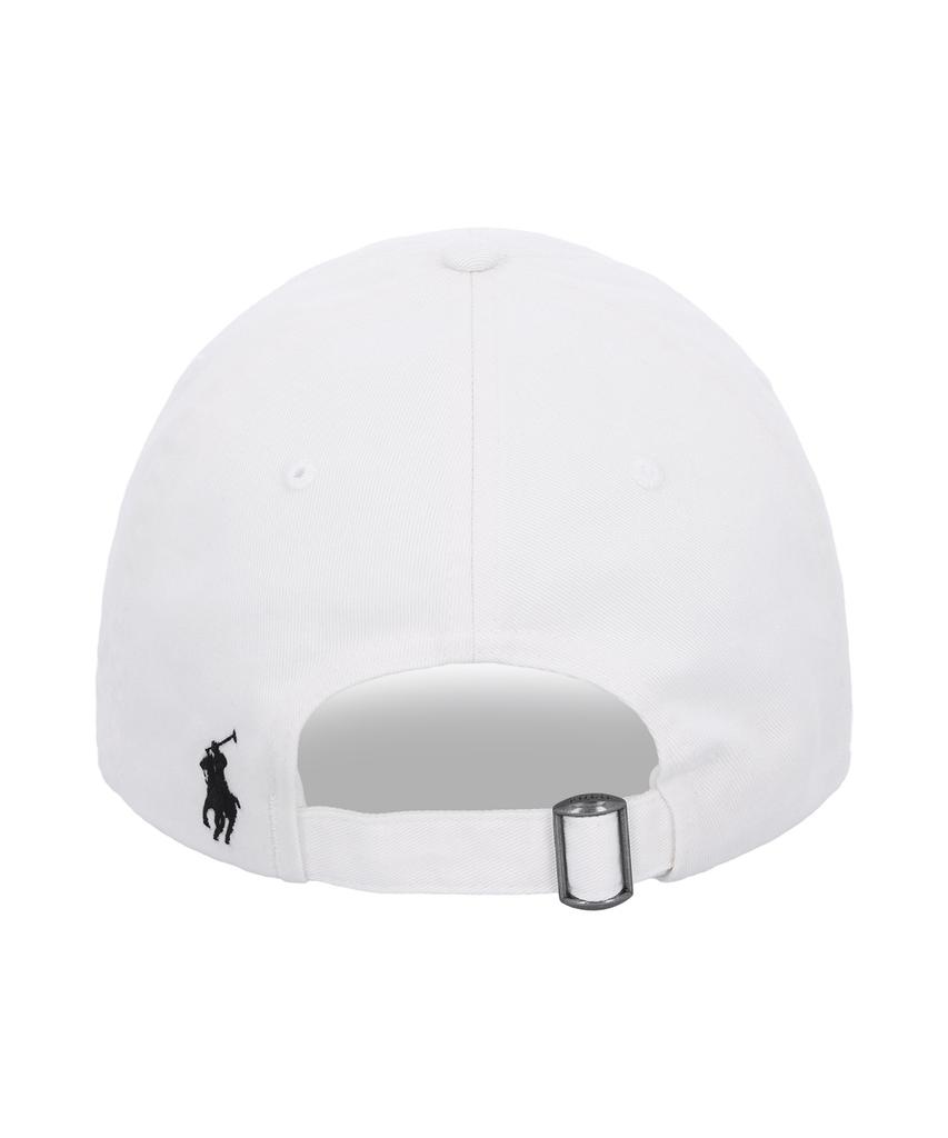 POLO RALPH LAUREN Baumwoll-Twill Baseballkappe - Weiß