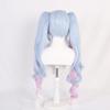 Snow Miku Cosplay Wig, Costume, Disguise, Heat-Resistant Wig, Anime Wig, for Everyday Photography, Halloween, School Festivals, Cosplay Accessories, W