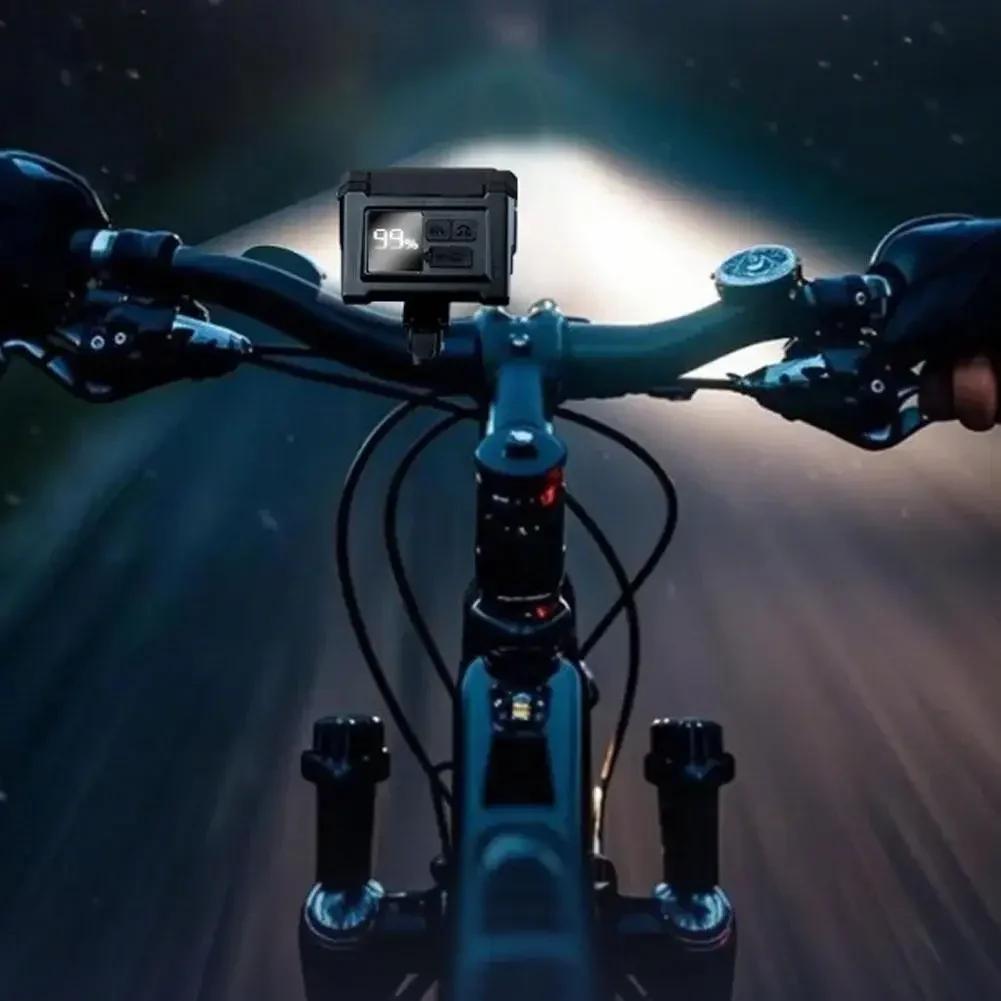 Bike Bicycle Light USB LED Rechargeable Set MTB Road Bike Front Back Headlight Lamp Flashlight Cycling Light Cycling Accessories