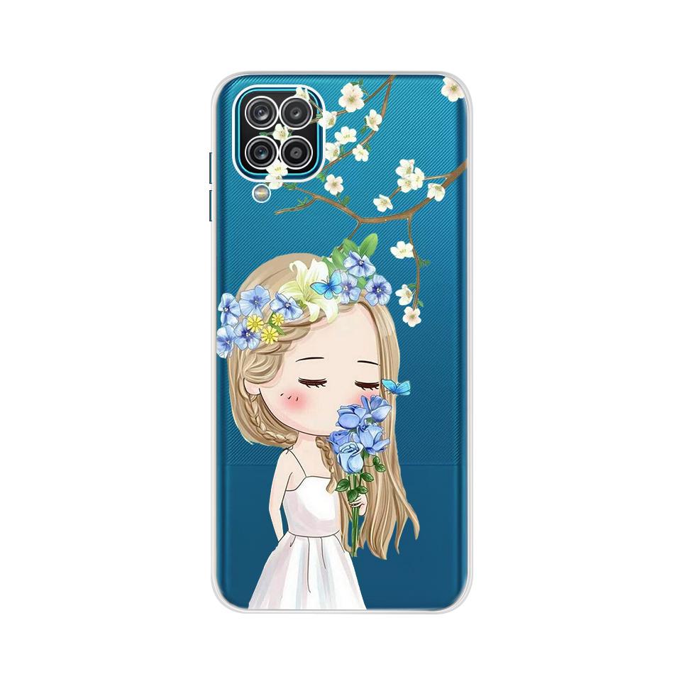 For Samsung A12 Case Soft Silicone Back Cover TPU Fundas For Samsung Galaxy A12 Phone Case For Samsung A 12 A12 2020 6.5" Cover