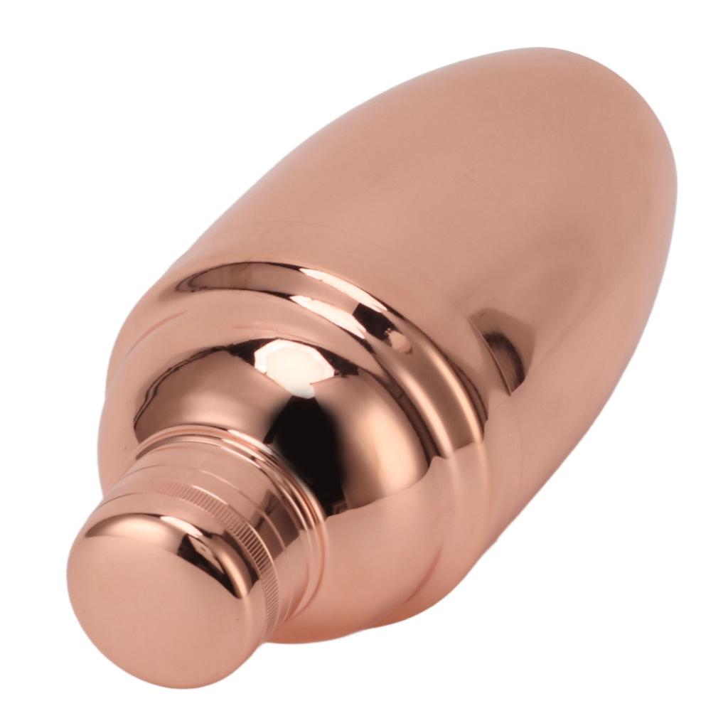 Cocktail Shaker 304 Edelstahl Roségold 500ml Cocktail Shaker Mixer für Bars Partys