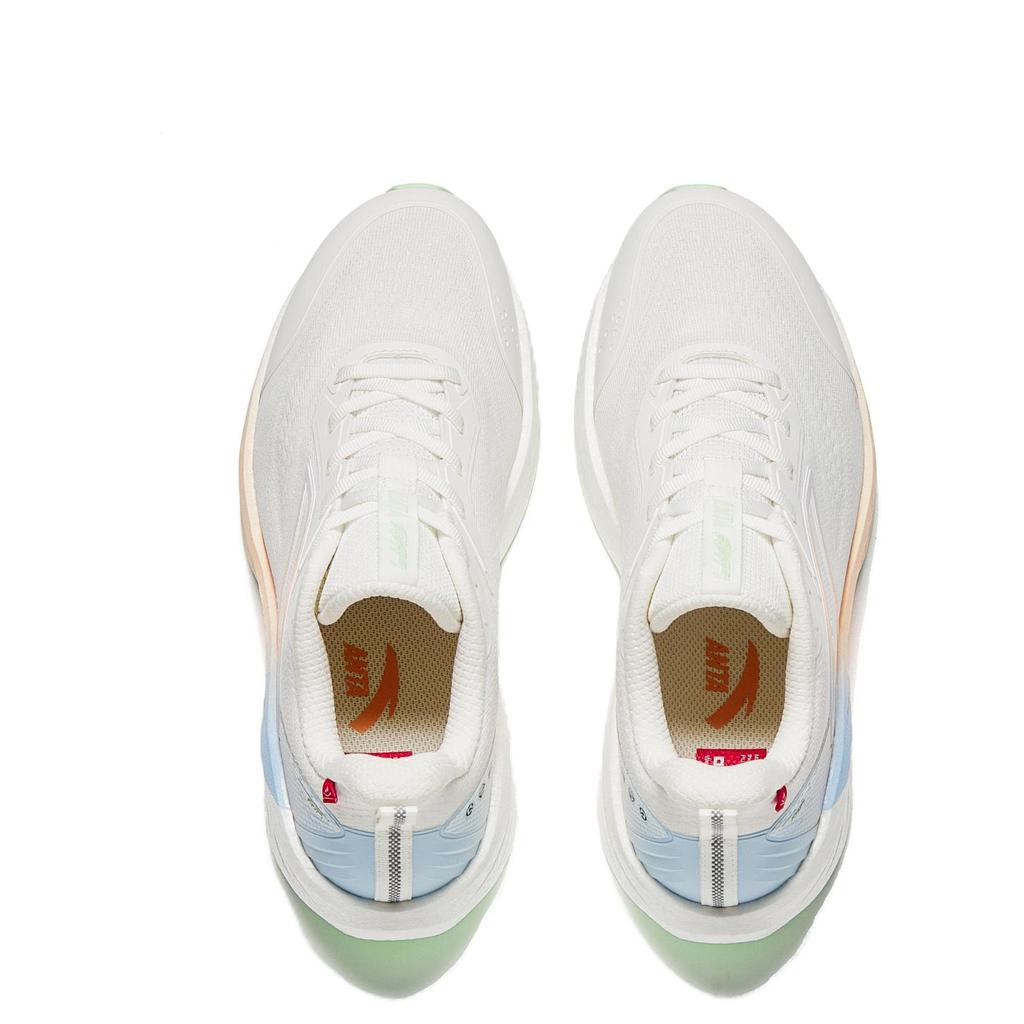 ANTA Women Chuang 4.0 Professional Marathon Racing Running Shoes White Pink Orange Green 122545581-1