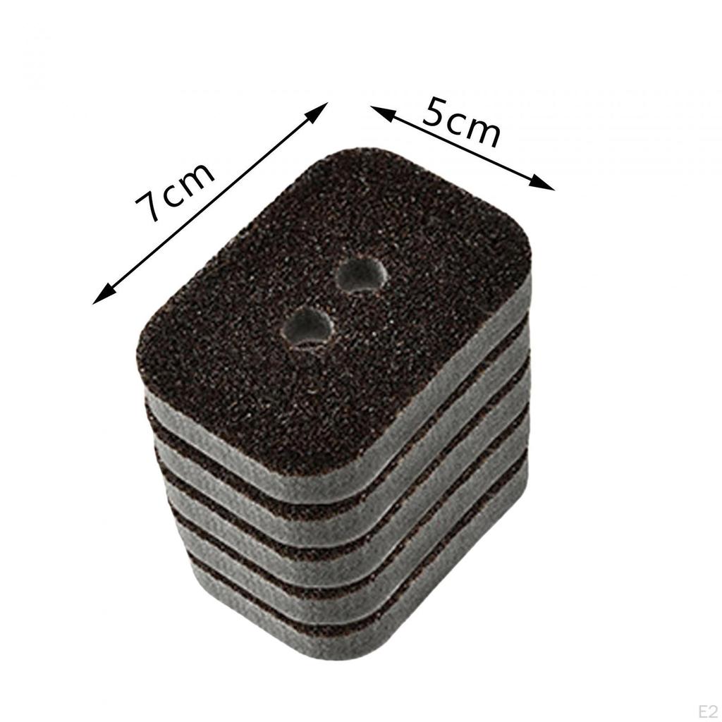 5 Pieces Disposable Brush Head Multipurpose Replacement Sink Cleaning