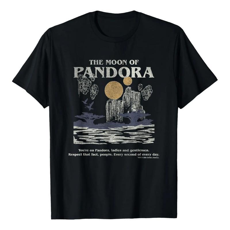 Camiseta Avatar The Moon Of Pandora, Vintage, Para Viajar Co S разноцветный