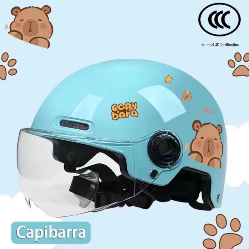 

Certified Children s Safety Half Helmet for Summer - Sun Protection for Electric Scooters Children s 3-12 Years