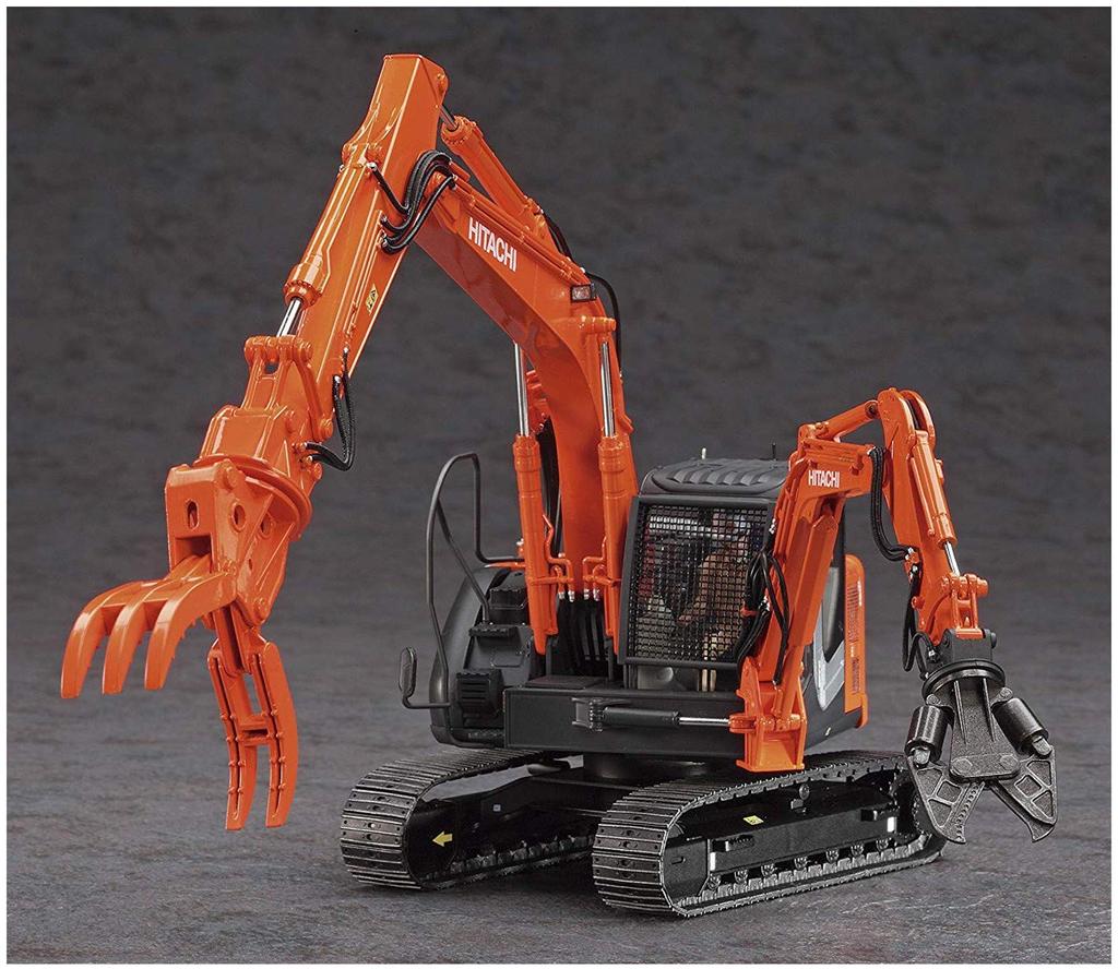 Hasegawa Hitachi Construction Machinery Характеристики двухрукавной машины Astaco NEO Пластиковая модель SW04 1/35