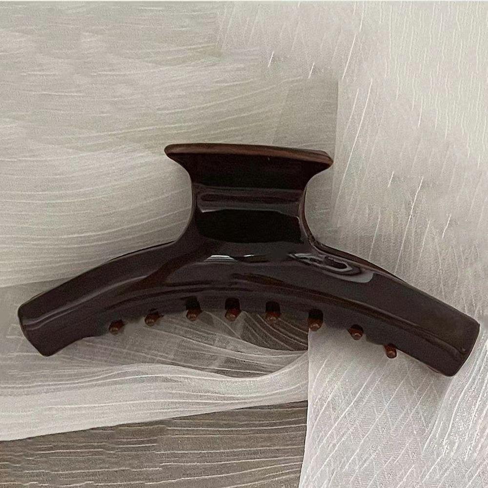 Modische Haarspange aus Acetat, koreanische Haarspangen mit Leopardenmuster für Frauen, große Haarnadel, Haifisch-Clip, Haar-Accessoires für weibliches Temperament