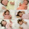 Realistic Asleep Reborn Babies Doll 50cm Cloth Body High Color Painted Hair Simulation Doll Real Life Toddler Toy Baby Dolls for Kids Ages 3+ Year Old