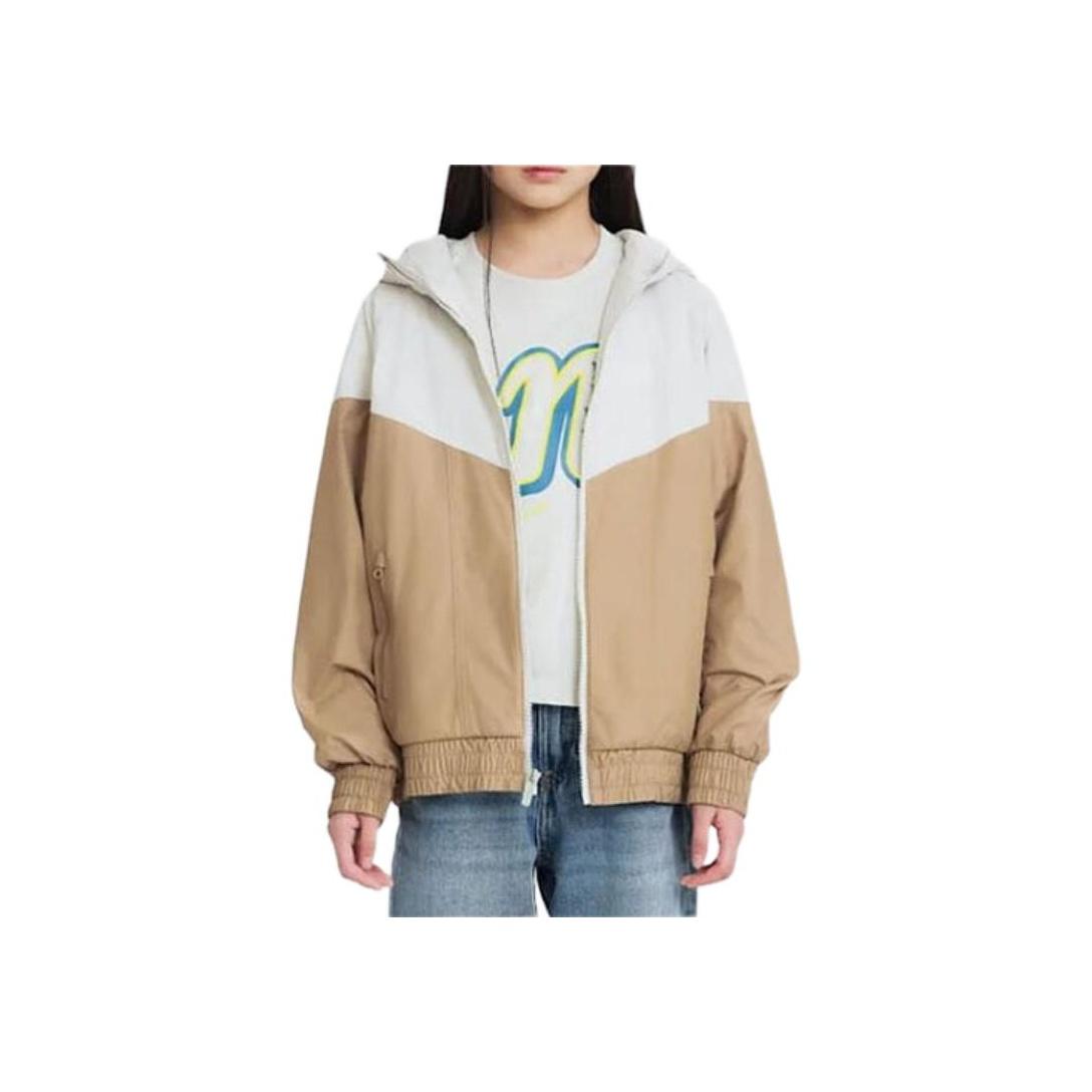 

Куртка-худи на молнии Nike Color Block для детей Светло-хаки HJ2534-072