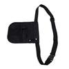 Hairdresser Scissor Bag 600D Oxford Fabric Water Proof Barber Waist Pouch for Hairdressing Black