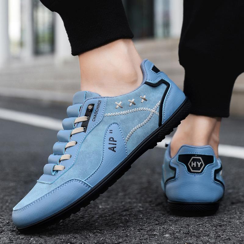 Fashion Men's Casual Sneakers Slip-on Sports Leisure Shoes for Men Spring Autumn New Outdoor Breathable Board Shoes Zapatillas De Hombre