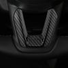 For Mazda 3 6 CX3 CX-3 CX-5 CX5 CX8 CX 9 Axela 2017 -  Steering Wheel Panel Sticker Sequ Cover Trim Styling Accessories