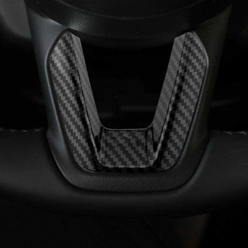 For Mazda 3 6 CX3 CX-3 CX-5 CX5 CX8 CX 9 Axela 2017 - Steering Wheel Panel Sticker Sequ Cover Trim Styling Accessories