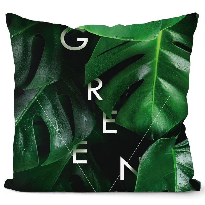 New Tropical Plant Pillowcase Home Sofa Pillowcase