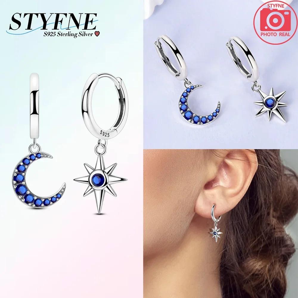 Authentic copper Colored Zircon Earring Star Shape Moon Fourleaf Shamrock Butterfly Knot Zircon Earring Women Gift Accessory Jewellery