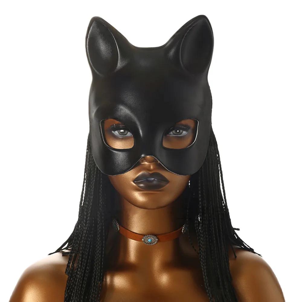 New EVA Cat Girl Mask Half Face Venetian Party Mardi Gras Mask Party Makeup Ball Eye Mask
