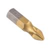 10 Pcs Titanium Coated 1 4 Hex Shank 25mm Length PH2 Antislip Magnetic S2 Screwdriver Bits Set