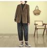 2026 Women's Solid Color Corduroy Cotton Jacket