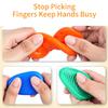 6pcs Fidget Toys Sensory Stone For Kids Textured Soft Worry Stone For Autism Quiet Fidgets Stress Items Anxiety Relief Gift