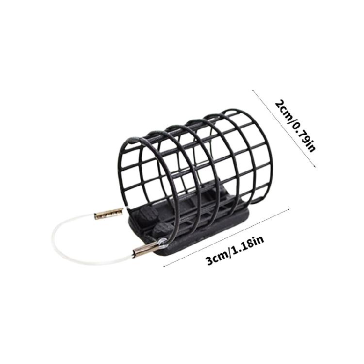 Quickly Load Baits Cage For Trouts Fishing Performances In Changing Water Environment Without Tool