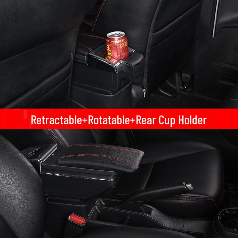 Original Central Armrest Box for 14-16 VW Golf 7: Storage & Modification Accessory