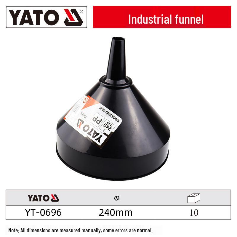 YATO Hands-Free Thickened Bayonet Funnel for Fuel and Oil Pouring