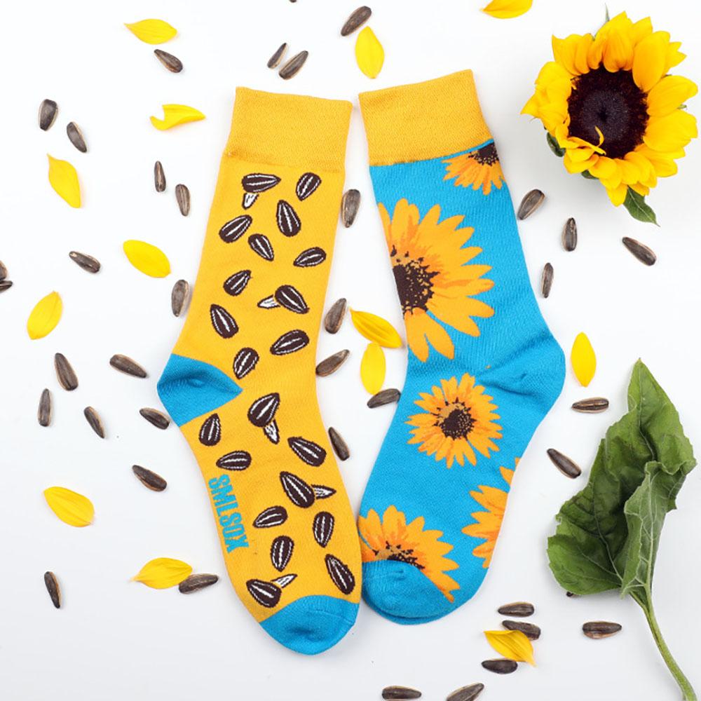 1 Pair Man Women Sock Original AB Tide Socks Colorful Cat Dog Koala Cow Cotton Socks Four Seasons Unisex Medium tube Socks Gift