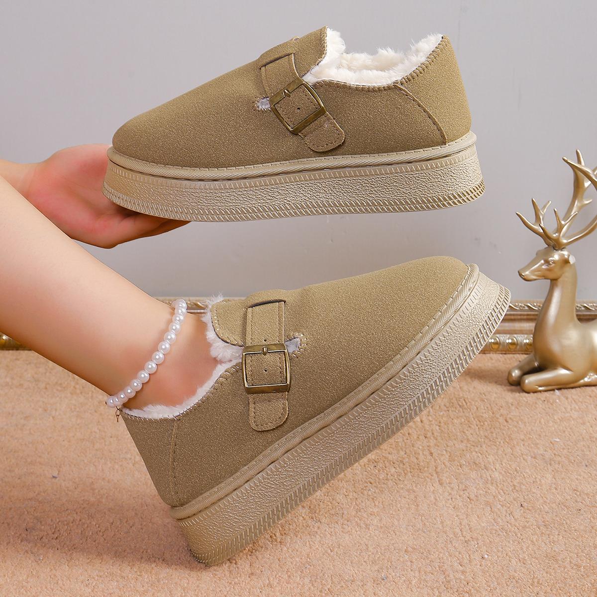 Женские меховые зимние ботинки — фото 5