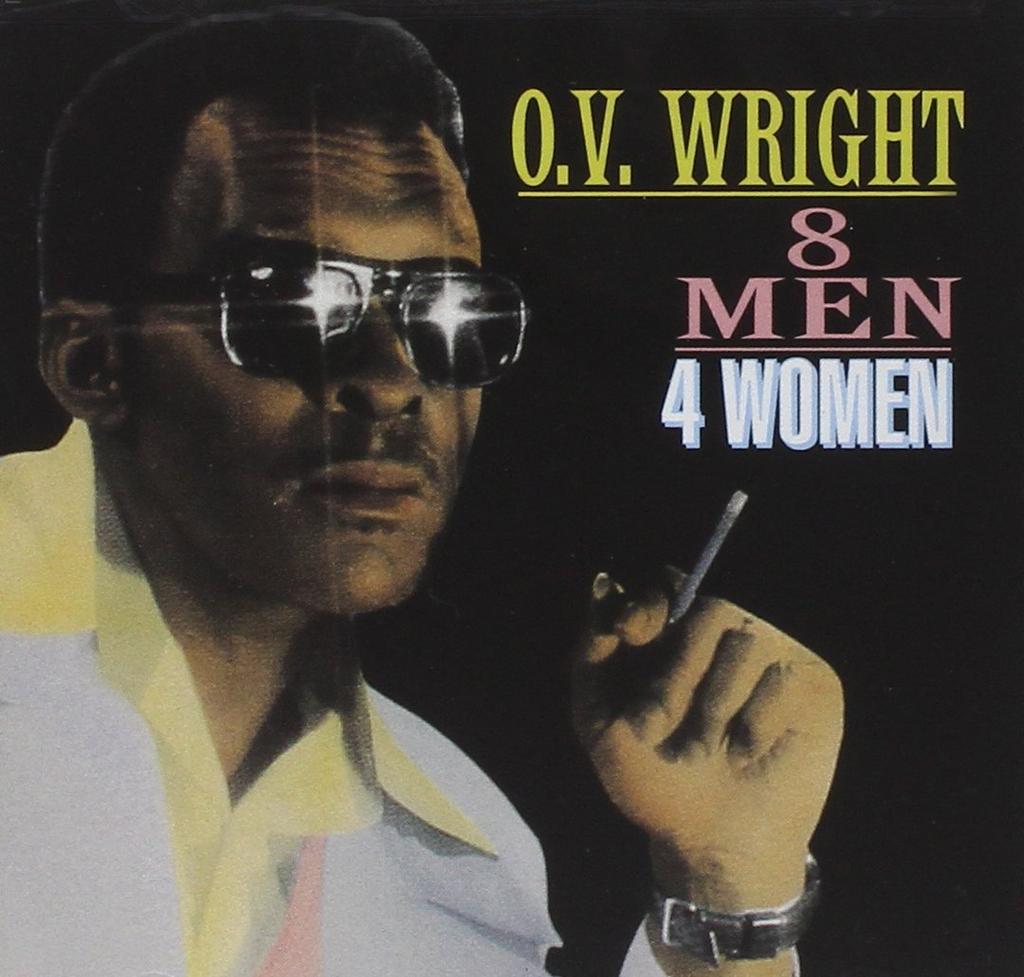 CD O.V. WRIGHT - Eight Men, Four Women US Soul/Funk Used