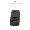 Key Case for Volkswagen: Compatible with 2017+ Magotan, Golf B8, Passat, Tiguan, Lavida, Bora - Genuine Leather