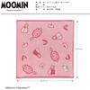 Miyamoto Towel JIKAN STYLE MOOMIN Triple Gauze Snorkmaiden Dressed 25 x 25 05867 Handkerchief, & Up, Pink, Approx. cm,