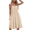 Dresses For Women Casual Summer Spaghetti Strap Tank Sleeveless Beach Dress A Line Dress Loose Sundress