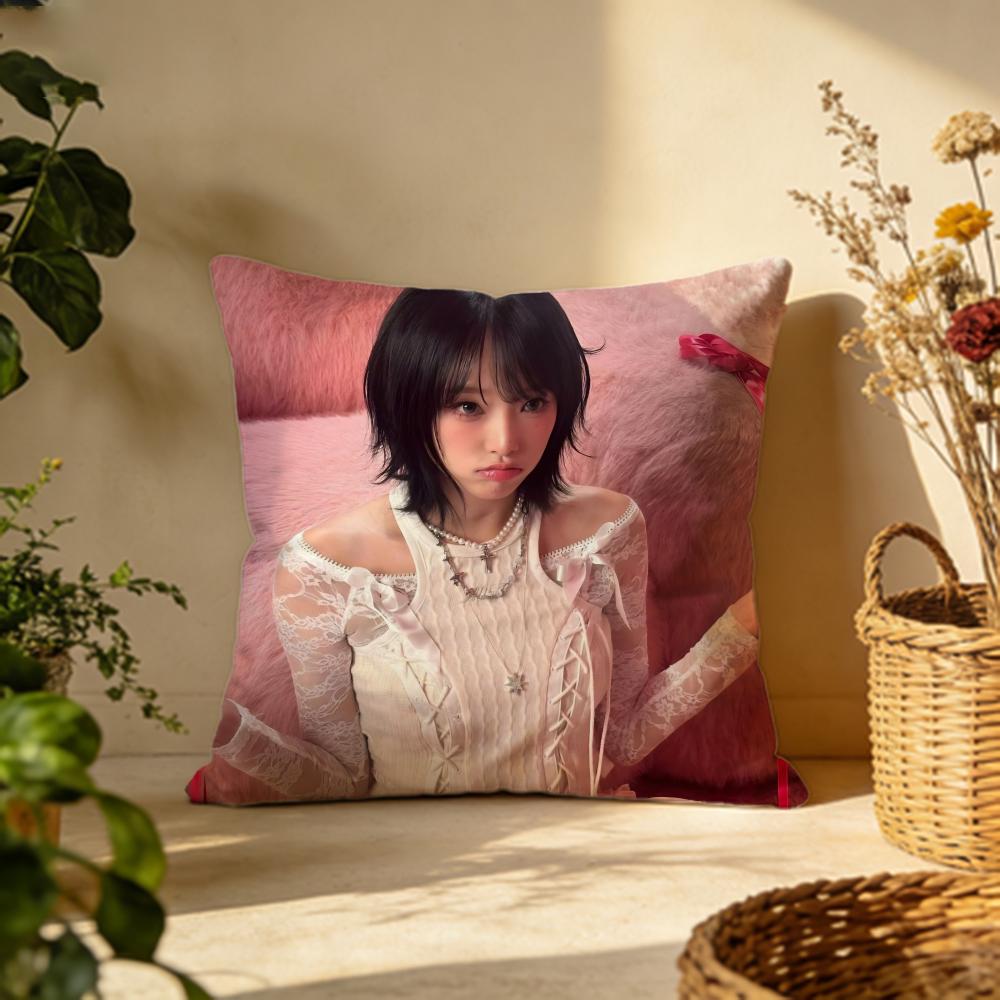 Trendy Cchoi Yenaed Cushion Cover Versatile DoubleSided Pillow Case Fit for Sofa Bed Car Daily Decor