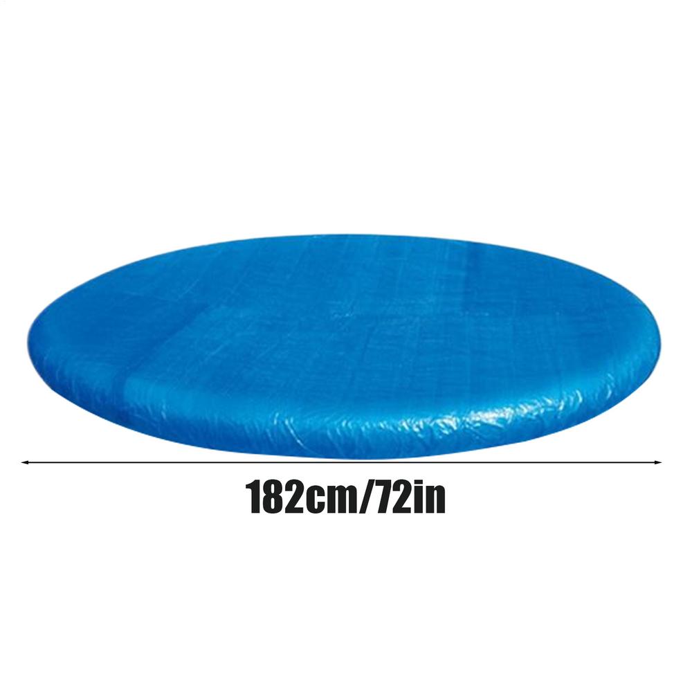 

Круглый чехол для бассейна Чехол для надземного бассейна Летний пылезащитный чехол для надувных бассейнов Защитная дождевая ткань со шнурком