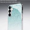 Electroplated Gold New Phone Case for Samsung Galaxy S26 Ultra S25 Plus S24 S23 S22 Fe Tempered Glass Artistic Texture Patterns
