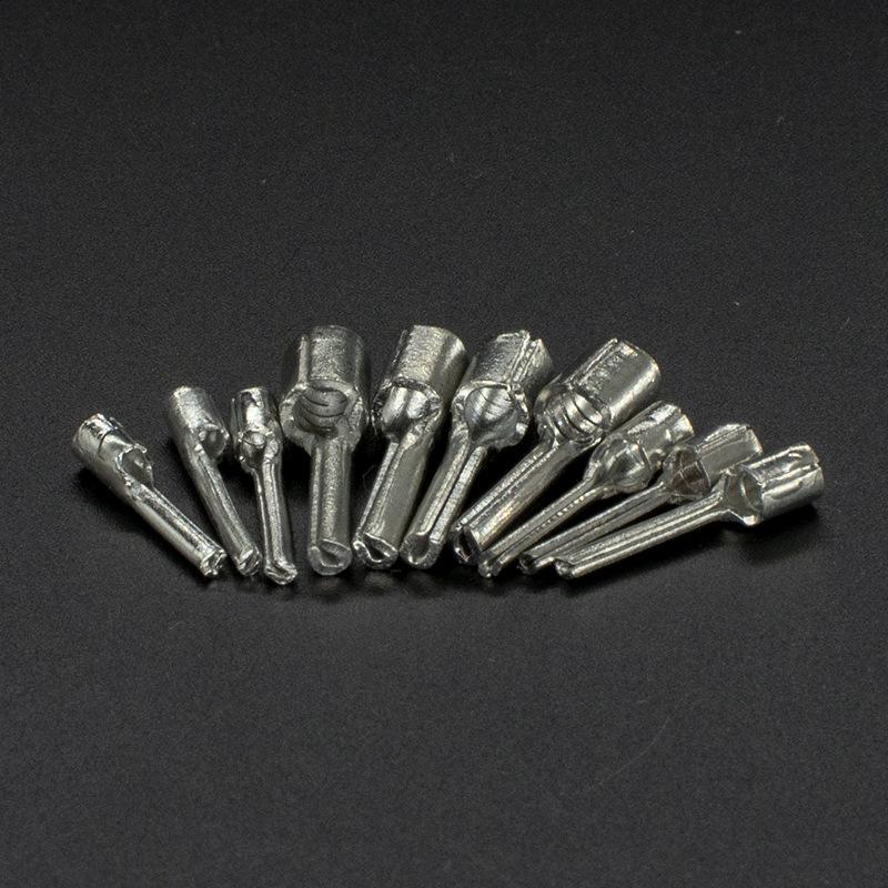 CJH Cold-Pressed Copper Pin Terminal Wire Lug PTN1.25/2/5.5-9/10/13/18 Pin Type Bare Terminal Wiring