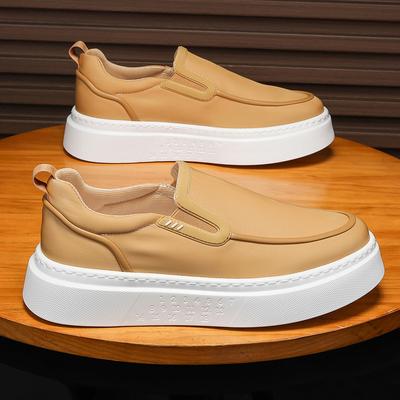Men's Canvas Elastic Flat Bottom Tide Models Ride Comfortable Burst Dirt-resistant Casual Sports Board Shoes Plus Size