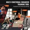 Plyometric Jump Box, 18 Inch Plyo Box, Steel Plyometric Platform and Jumping Agility Box, Anti-Slip Fitness Exercise Step Up Box for Home Gym