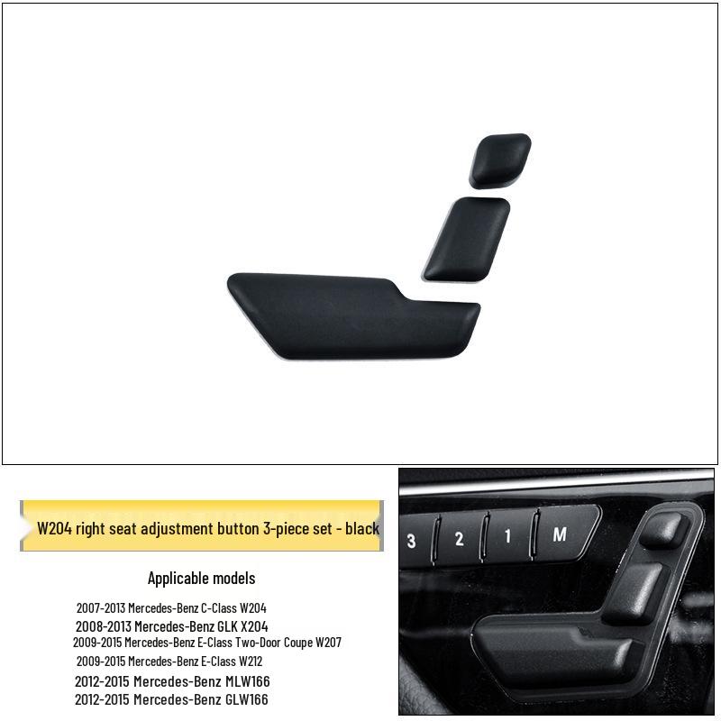 Kompatibler Memory-Schalterknopf für Mercedes-Benz C-Klasse, E-Klasse, GLK, ML-Klasse, C200, E300 Sitzeinstellung.
