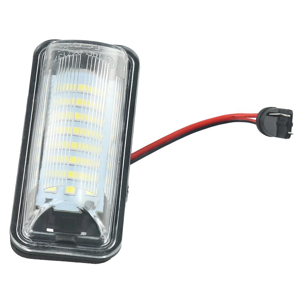 Upgrade Your Car's Appearance Car Tail LED Number License Plate Lights Lamps Assembly Compatible with Various Models