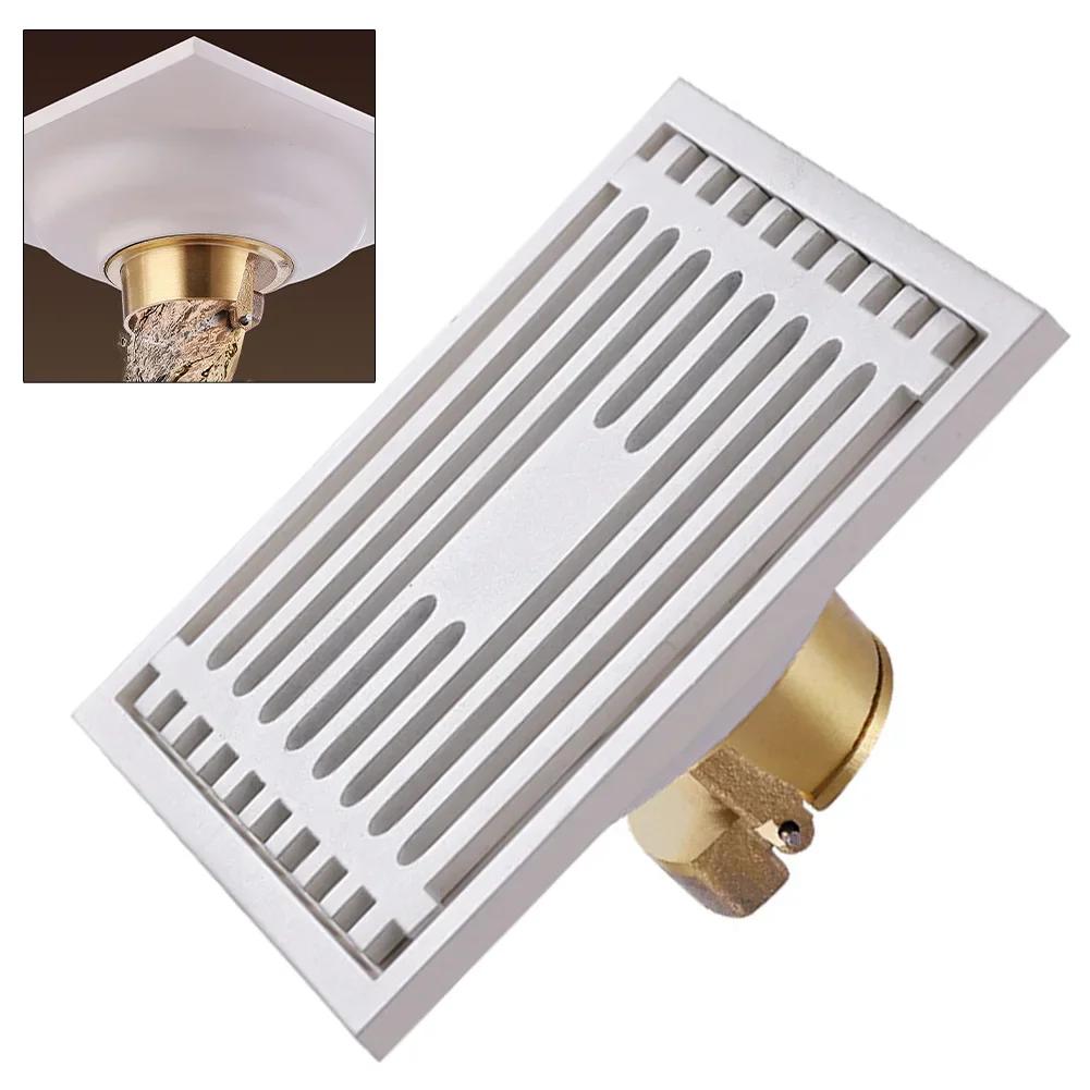 Shower Floor Drain Stainless Steel Floor Drain Toilet Bathroom Sewer Square Anti-odor Drainer Cover Bathroom Accessories