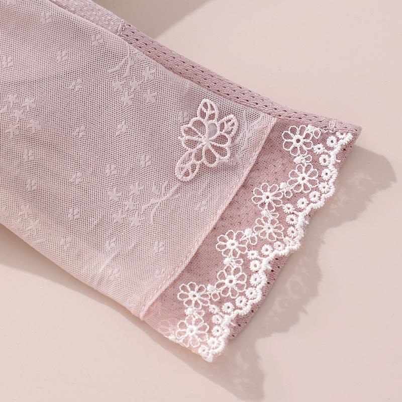 Fancy Lace Girls UV Protective Anti Sun Womens Driving Summer Gloves