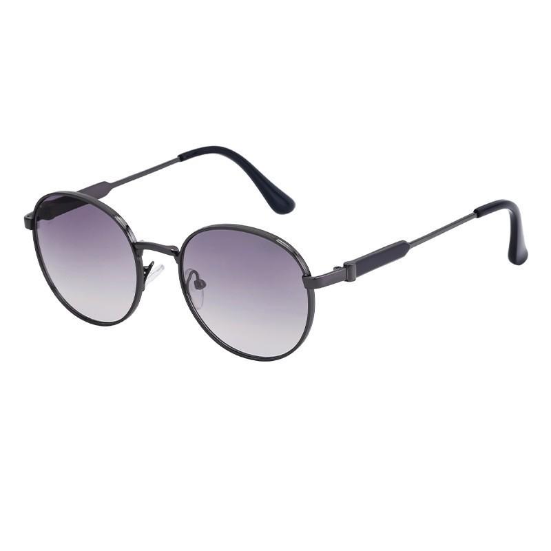 

Модные солнцезащитные очки в круглой оправе для мужчин, простые солнцезащитные очки для мужчин