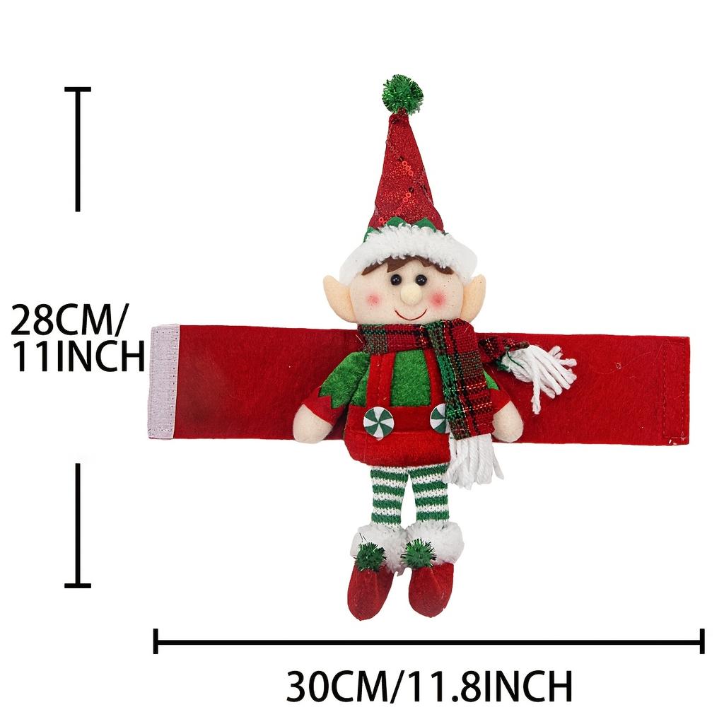 Elf Curtain Hooks Christmas Decorations for Home Window Party Decor
