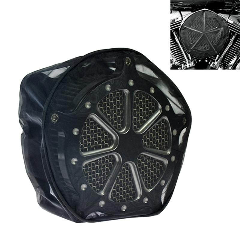 Motorcycle Air Filter Rain Sock Protective Cover Waterproof Fit for Motorbike Air Cleaner Cover
